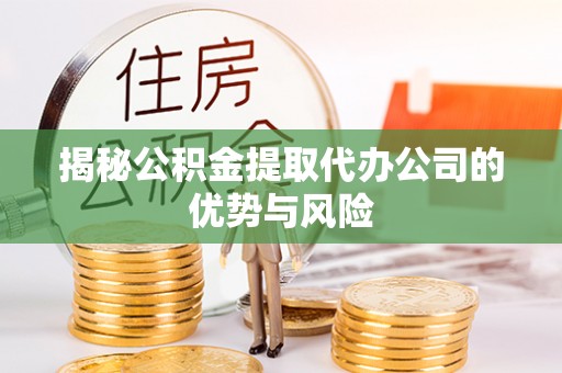 鹿泉揭秘公积金提取代办公司的优势与风险