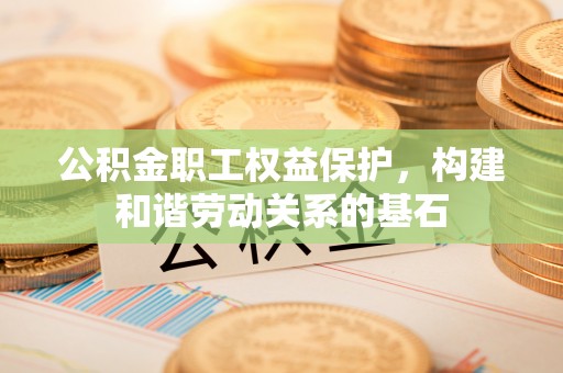 鹿泉公积金职工权益保护，构建和谐劳动关系的基石