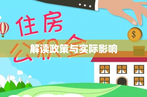 鹿泉解读政策与实际影响