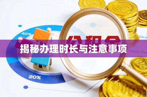 鹿泉揭秘办理时长与注意事项