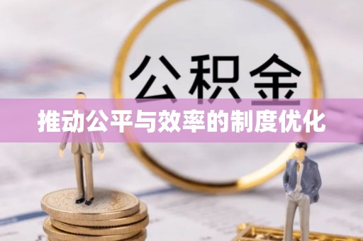 鹿泉推动公平与效率的制度优化
