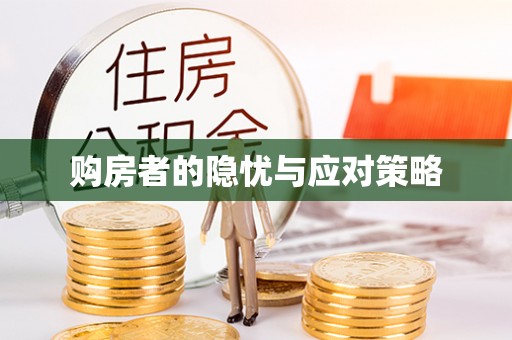 鹿泉购房者的隐忧与应对策略
