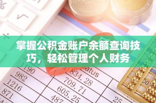 鹿泉掌握公积金账户余额查询技巧，轻松管理个人财务