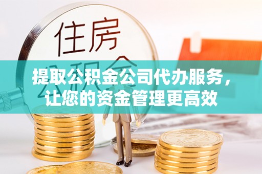 鹿泉提取公积金公司代办服务，让您的资金管理更高效