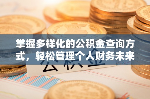 鹿泉掌握多样化的公积金查询方式，轻松管理个人财务未来