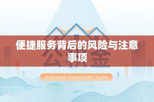 鹿泉便捷服务背后的风险与注意事项