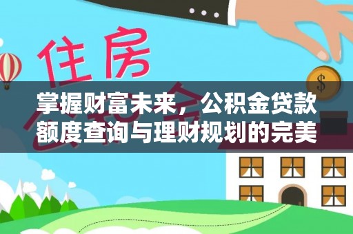 鹿泉掌握财富未来，公积金贷款额度查询与理财规划的完美结合