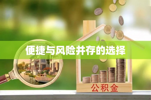 鹿泉便捷与风险并存的选择